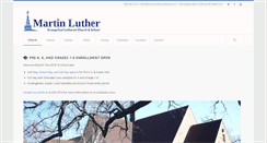 Desktop Screenshot of martinlutheroshkosh.com